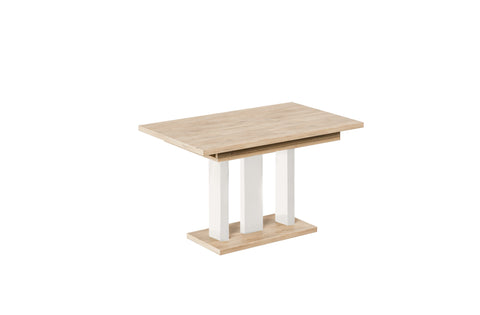 Ausziehbarer Esstisch "Appia Kaschmir" 130-210cm (Eiche Cremona) von Endo-Möbel bei coso-home