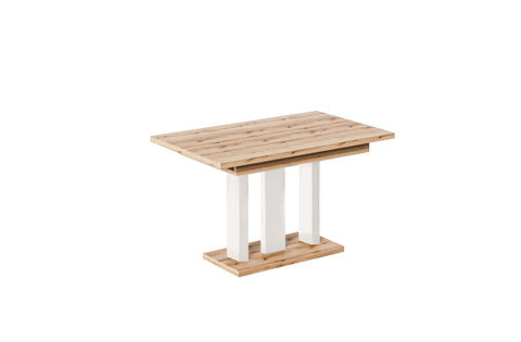 Ausziehbarer Esstisch "Appia Kaschmir" 130-210cm (Eiche Evoke) von Endo-Möbel bei coso-home