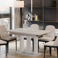 Ausziehbarer Esstisch "Appia Kaschmir" 130-210cm (Kaschmir Beige) von Endo-Möbel bei coso-home