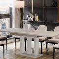 Ausziehbarer Esstisch "Appia Kaschmir" 130-210cm (Kaschmir Beige) von Endo-Möbel bei coso-home