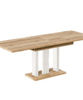 Ausziehbarer Esstisch "Appia Kaschmir" 130-210cm (Eiche Wotan) von Endo-Möbel bei coso-home