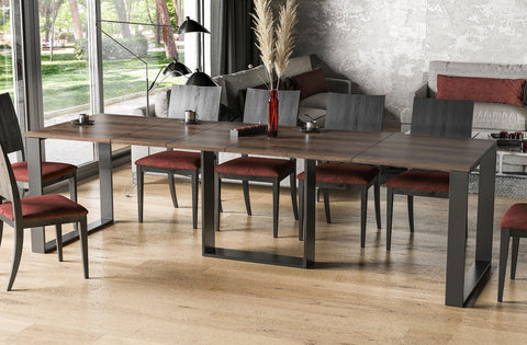 Ausziehbarer Esstisch Borys (Eiche Monastery) von Endo-Möbel bei coso-home