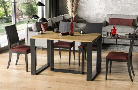 Ausziehbarer Esstisch Borys (Eiche Artisan) von Endo-Möbel bei coso-home