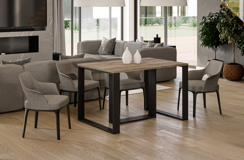 Ausziehbarer Esstisch Borys (Eiche Wotan) von Endo-Möbel bei coso-home