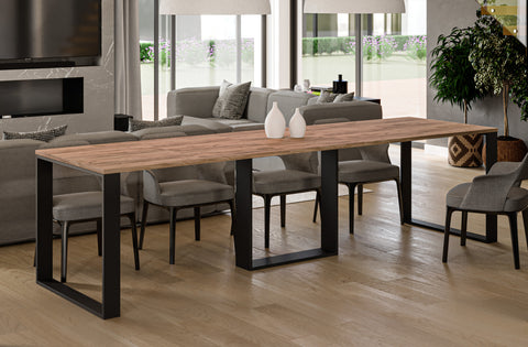 Ausziehbarer Esstisch Borys (Eiche Craft Gold) von Endo-Möbel bei coso-home