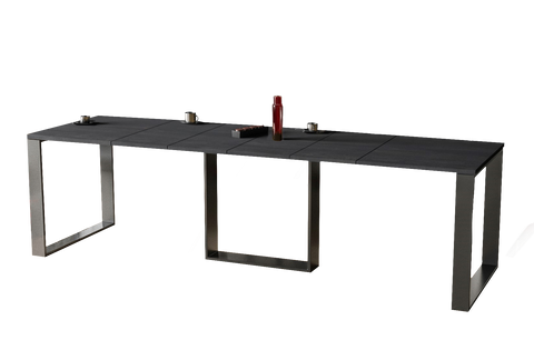 Ausziehbarer Esstisch Borys (Beton Dunkel) von Endo-Möbel bei coso-home