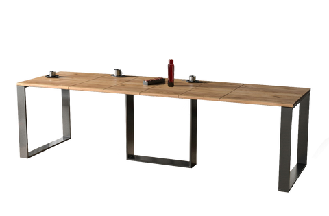 Ausziehbarer Esstisch Borys (Eiche Craft Gold) von Endo-Möbel bei coso-home