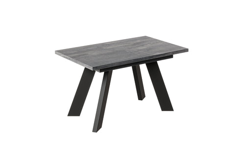 Ausziehbarer Esstisch "Como" 130-210cm (Beton Dunkel) von Endo-Möbel bei coso-home