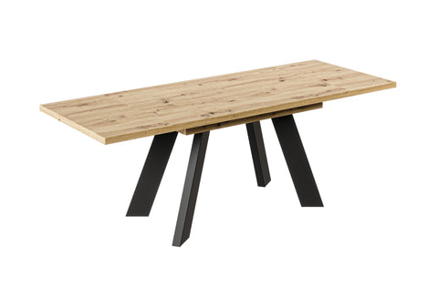 Ausziehbarer Esstisch "Como" 130-210cm (Eiche Artisan) von Endo-Möbel bei coso-home