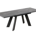 Ausziehbarer Esstisch "Como" 130-210cm (Beton Dunkel) von Endo-Möbel bei coso-home