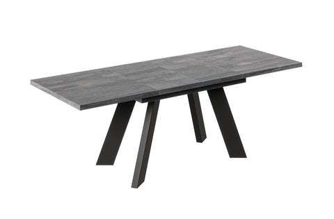 Ausziehbarer Esstisch "Como" 130-210cm (Beton Dunkel) von Endo-Möbel bei coso-home