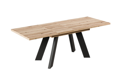 Ausziehbarer Esstisch "Como" 130-210cm (Eiche Evoke) von Endo-Möbel bei coso-home