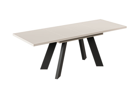 Ausziehbarer Esstisch "Como" 130-210cm (Kaschmir Beige) von Endo-Möbel bei coso-home