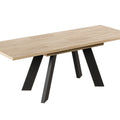 Ausziehbarer Esstisch "Como" 130-210cm (Eiche Cremona) von Endo-Möbel bei coso-home