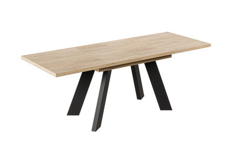 Ausziehbarer Esstisch "Como" 130-210cm (Eiche Cremona) von Endo-Möbel bei coso-home