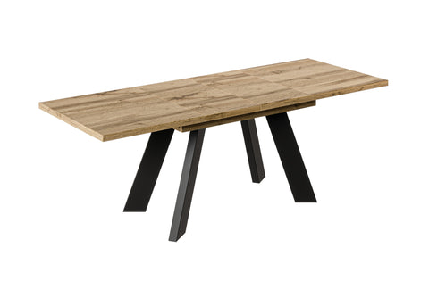 Ausziehbarer Esstisch "Como" 130-210cm (Eiche Wotan) von Endo-Möbel bei coso-home