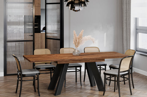 Esstisch Como in 210cm ausgezogen, in Wohnambiente