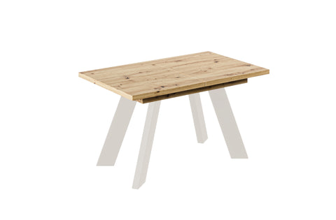 Ausziehbarer Esstisch "Como Kaschmir" 130-210cm (Eiche Artisan) von Endo-Möbel bei coso-home