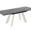Ausziehbarer Esstisch "Como Kaschmir" 130-210cm (Beton Dunkel) von Endo-Möbel bei coso-home