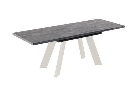 Ausziehbarer Esstisch "Como Kaschmir" 130-210cm (Beton Dunkel) von Endo-Möbel bei coso-home