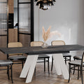Ausziehbarer Esstisch "Como Kaschmir" 130-210cm (Beton Dunkel) von Endo-Möbel bei coso-home