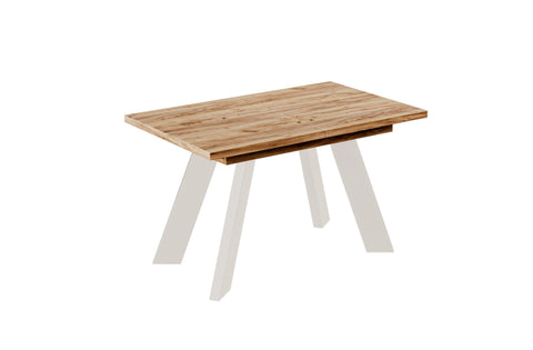 Ausziehbarer Esstisch "Como Kaschmir" 130-210cm (Eiche Craft Gold) von Endo-Möbel bei coso-home