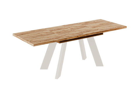 Ausziehbarer Esstisch "Como Kaschmir" 130-210cm (Eiche Craft Gold) von Endo-Möbel bei coso-home