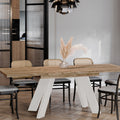 Ausziehbarer Esstisch "Como Kaschmir" 130-210cm (Eiche Craft Gold) von Endo-Möbel bei coso-home