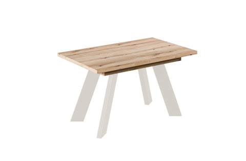 Ausziehbarer Esstisch "Como Kaschmir" 130-210cm (Eiche Evoke) von Endo-Möbel bei coso-home