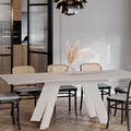 Ausziehbarer Esstisch "Como Kaschmir" 130-210cm (Kaschmir Beige) von Endo-Möbel bei coso-home