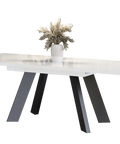 Ausziehbarer Esstisch "Como" 130-210cm (Weiß Hochglanz) von Endo-Möbel bei coso-home
