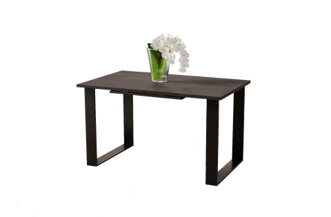 Ausziehbarer Esstisch "Cora" 130-210cm (Beton Dunkel) von Endo-Möbel bei coso-home