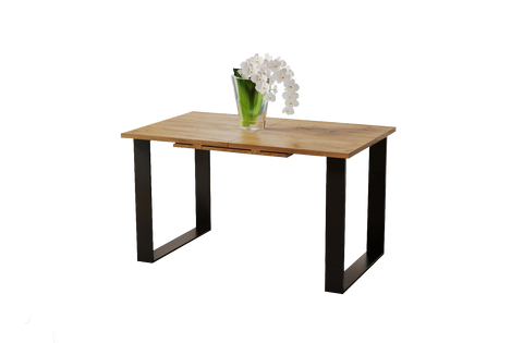 Ausziehbarer Esstisch "Cora" 130-210cm (Eiche Craft Gold) von Endo-Möbel bei coso-home