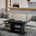 Couchtisch "Dior" 110-170cm (Beton Dunkel) von Endo-Möbel bei coso-home