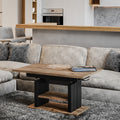 Couchtisch "Dior" 110-170cm (Eiche Craft Gold) von Endo-Möbel bei coso-home