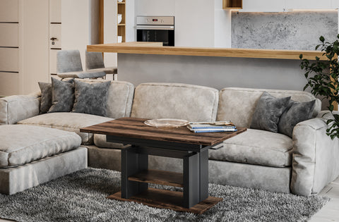 Couchtisch "Dior" 110-170cm (Eiche Monastery) von Endo-Möbel bei coso-home