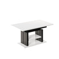 Couchtisch "Dior" 110-170cm (Weiß Hochglanz) von Endo-Möbel bei coso-home