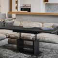 Couchtisch "Dior" 110-170cm (Beton Dunkel) von Endo-Möbel bei coso-home
