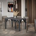 Ausziehbarer Esstisch "Dunaj" 130-240cm (Beton Dunkel) von Endo-Möbel bei coso-home