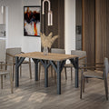 Ausziehbarer Esstisch "Dunaj" 130-405cm (Eiche Craft Gold) von Endo-Möbel bei coso-home