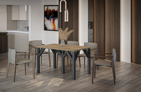 Ausziehbarer Esstisch "Dunaj" 130-405cm von Endo-Möbel bei coso-home