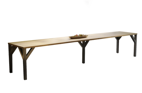 Ausziehbarer Esstisch "Dunaj" 130-295cm (Eiche Natur) von Endo-Möbel bei coso-home