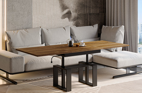 Couchtisch "Empoli" 110-170cm (Eiche Stirling) von Endo-Möbel bei coso-home