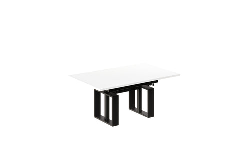 Couchtisch "Empoli" 110-170cm (Weiß Hochglanz) von Endo-Möbel bei coso-home