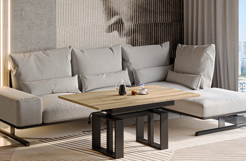 Couchtisch "Empoli" 110-170cm (Eiche Wotan) von Endo-Möbel bei coso-home