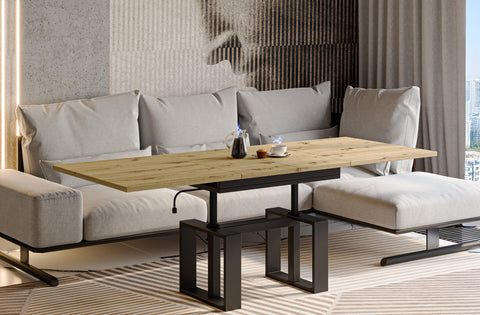 Couchtisch "Empoli" 110-170cm (Eiche Artisan) von Endo-Möbel bei coso-home