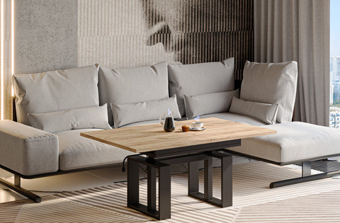 Couchtisch "Empoli" 110-170cm (Eiche Craft Gold) von Endo-Möbel bei coso-home