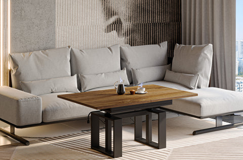 Couchtisch "Empoli" 110-170cm (Eiche Stirling) von Endo-Möbel bei coso-home