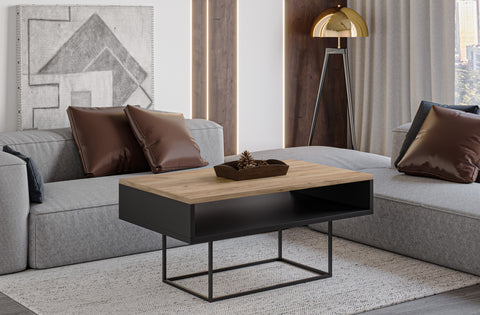 Couchtisch "Enna" 100cm (Eiche Craft Gold) von Endo-Möbel bei coso-home