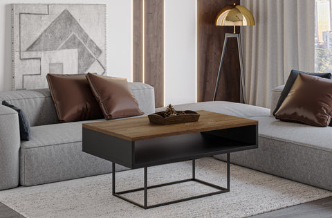 Couchtisch "Enna" 100cm (Eiche Stirling) von Endo-Möbel bei coso-home